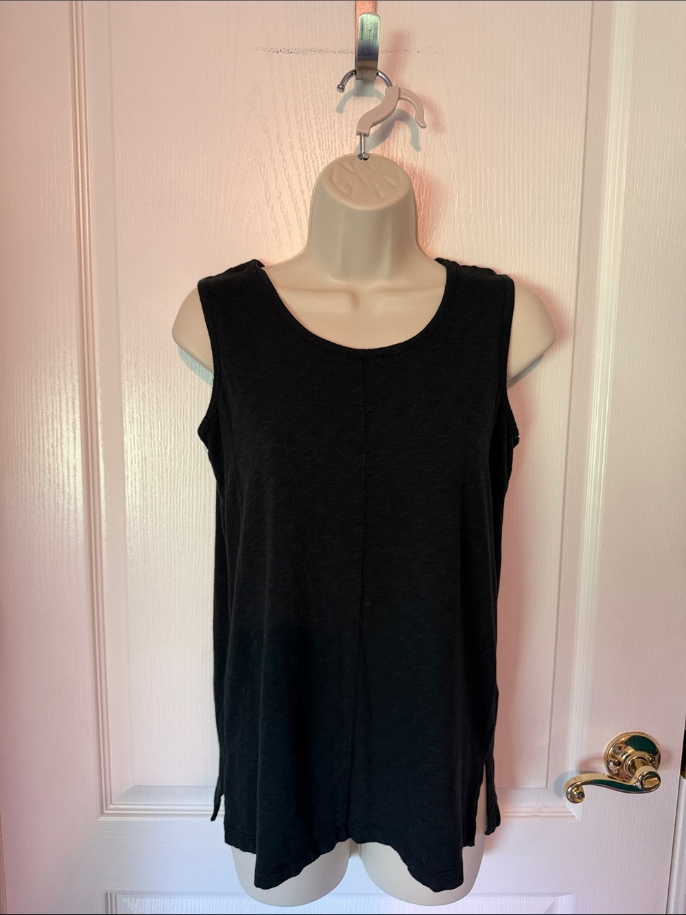 Rachel Zoe Black Scoop Neck Tank